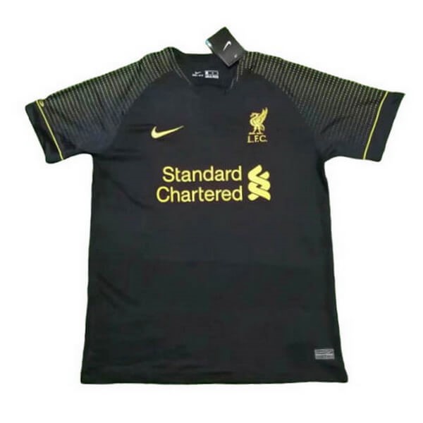 Camiseta de Entrenamiento Liverpool 2020-2021 Negro